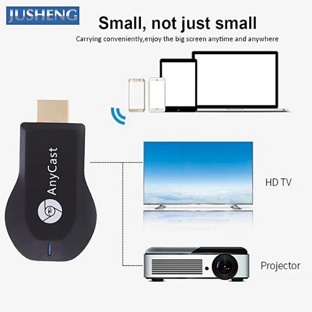 HDMI không dây Anycast M4 Plus cao cấp CHip xử lý thế hệ mới