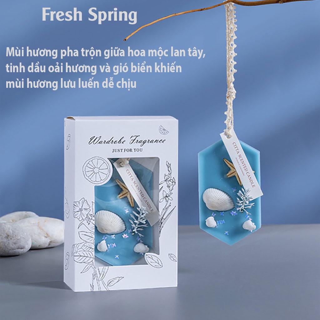 Sáp Thơm Hoa Khô Tự Nhiên Trang Trí Cao Cấp, Tỏa Hương Lâu, Treo Tủ Quần Áo, Xe Hơi - CT05S