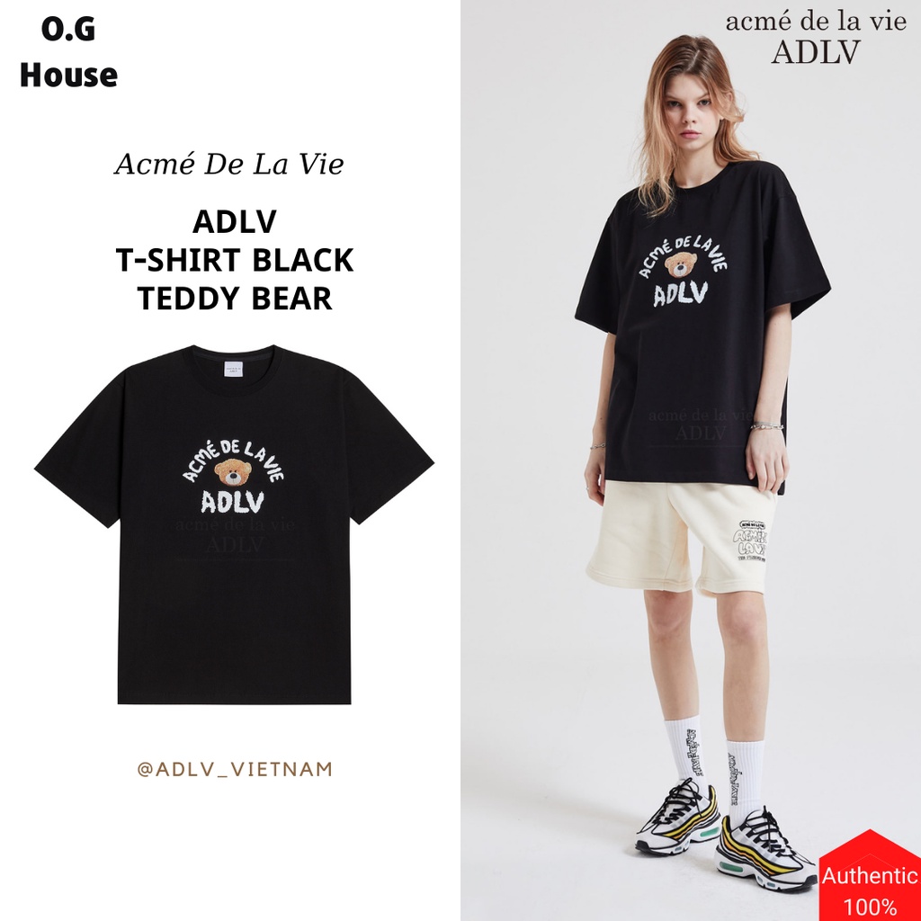 Áo ADLV hình gấu teddy - hàng chính hãng 100%