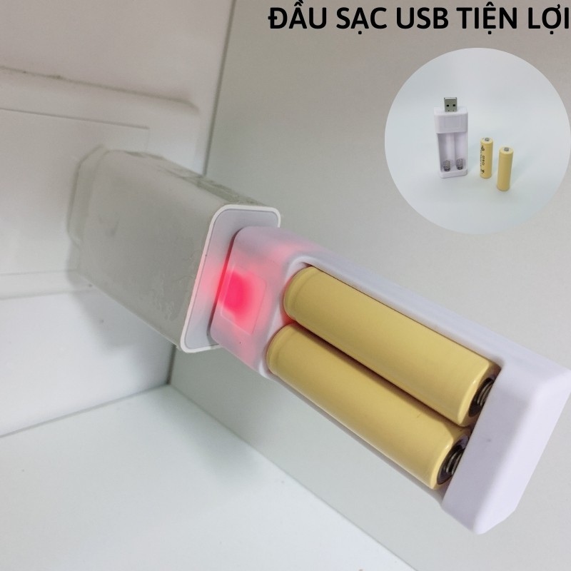 Bộ Sạc Pin Tiểu AA – Bao Gồm Bộ Sạc Pin Và 2 Pin Tiểu AA