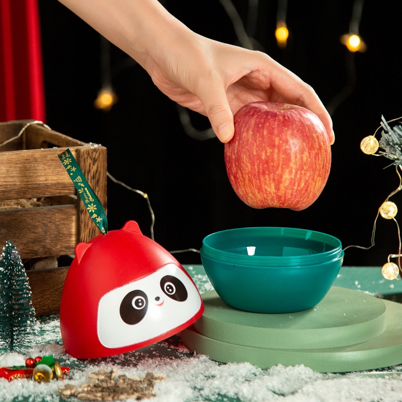 Hộp Quà Giáng Sinh Hình Quả Táo Phong Cách Mới 2022 Hộp đựng kẹo phong cách giáng sinh sáng tạo