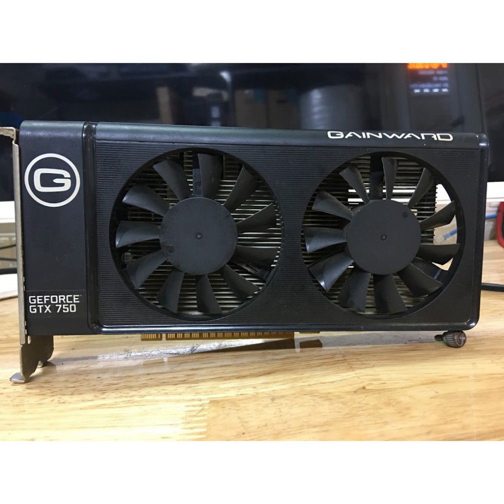 GDFH HDGD Card Màn Hình Gainward GTX750 1Gb DDR5 2Fan 25 GDFH