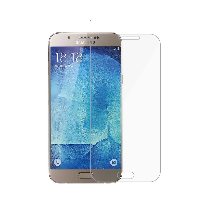 Kính cường lực samsung a8 2016/ 2015/ A800 trong suốt, tặng giấy lau màn hình