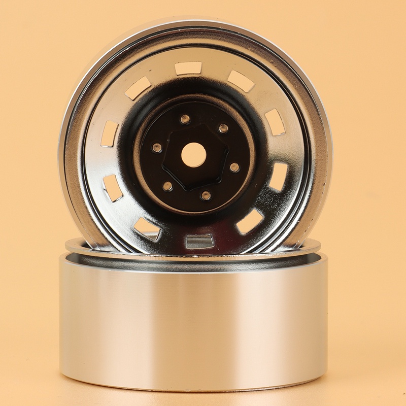 Set 4 Bánh Xe 1.9 Bằng Kim Loại Cho Xe Điều Khiển Crawler Axial SCX10 90046 AXI03007 Traxxas TRX4 RC4WD D90