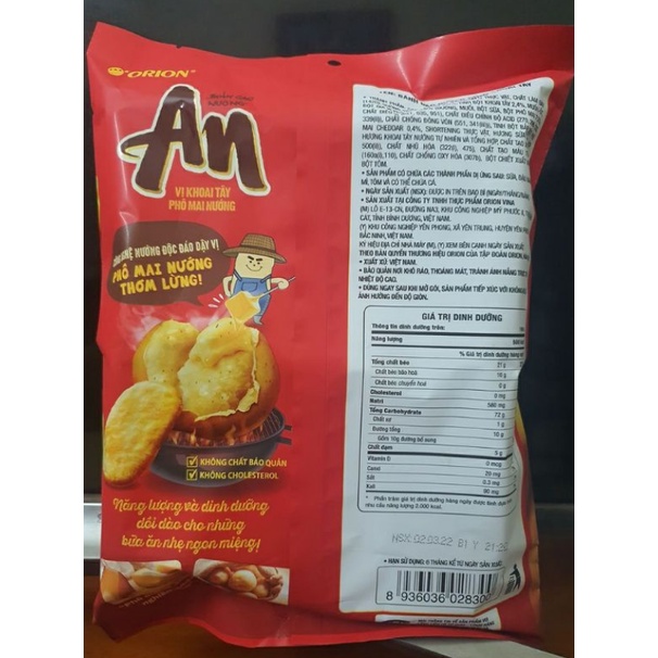 Bánh gạo nướng An vị Khoai Tây Phô Mai Nướng 100.8g