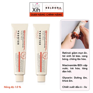 Kem Dưỡng Retinol 1.0 Giảm Mụn Ẩn, Tái Sinh Làn Da BELDORA 299 Prime Retinol Activator 35ml - Miss Xinh