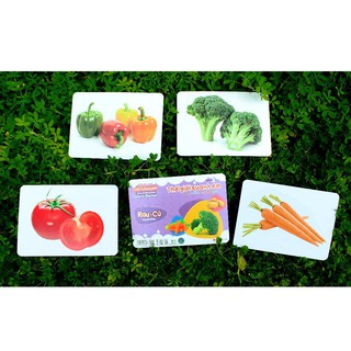 Flashcard Glenn Doman - Thế Giới Quanh Em: Rau - Củ