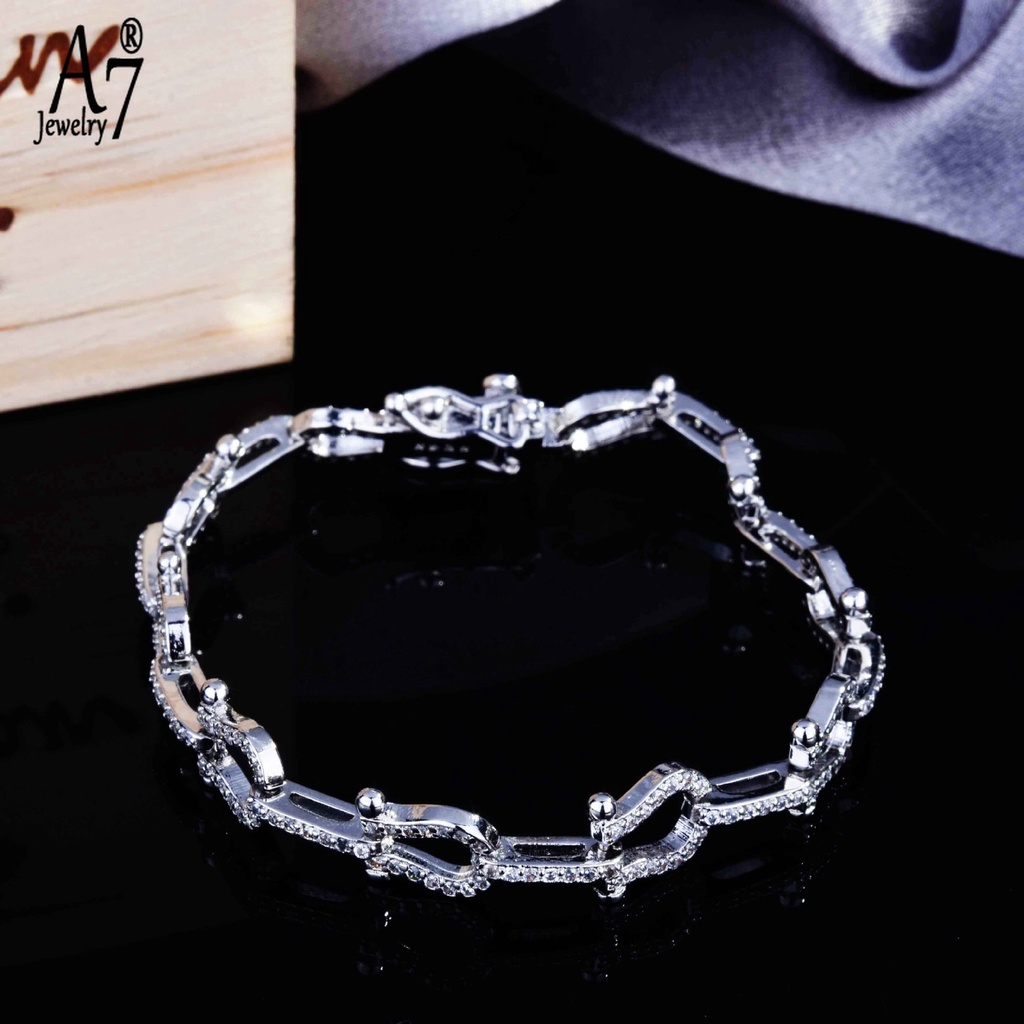 Vòng đeo tay mạ bạc 925 thời trang