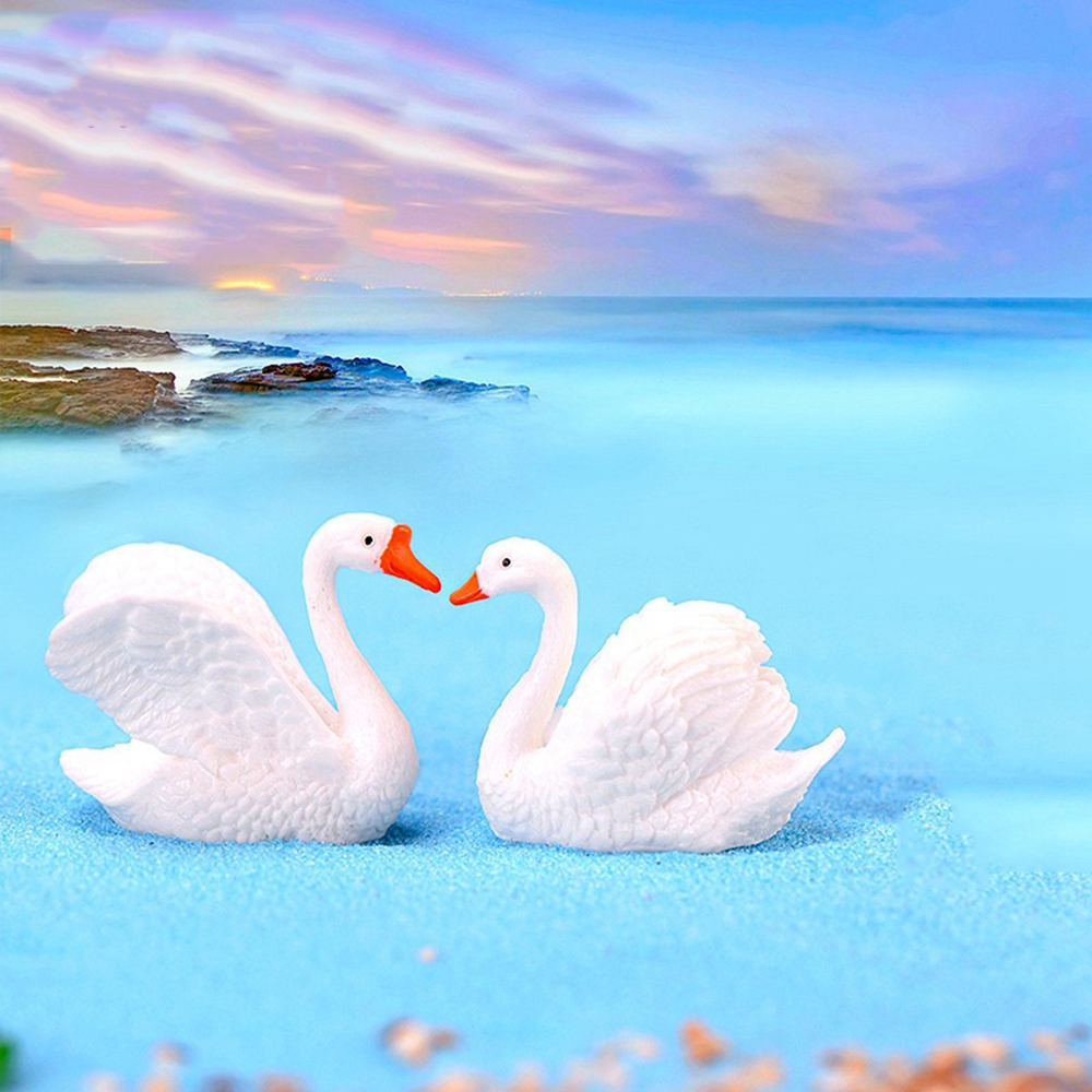 Mô Hình Chú Ngỗng Đáng Yêu Dùng Để Trang Trí Đa Dụng