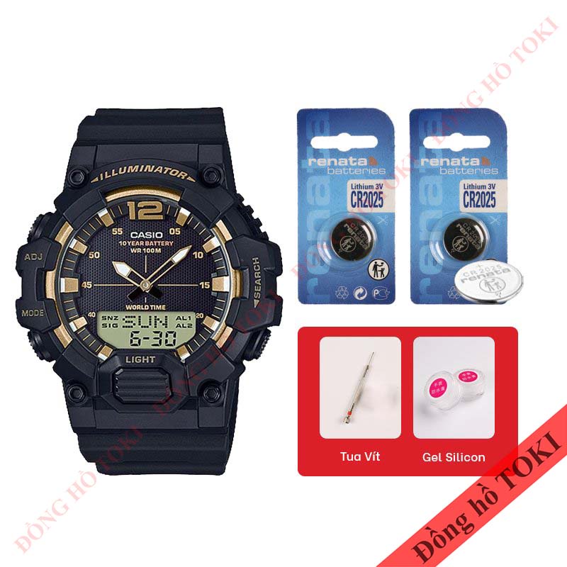 Pin thay cho đồng hồ đeo tay casio HDC-700 các màu