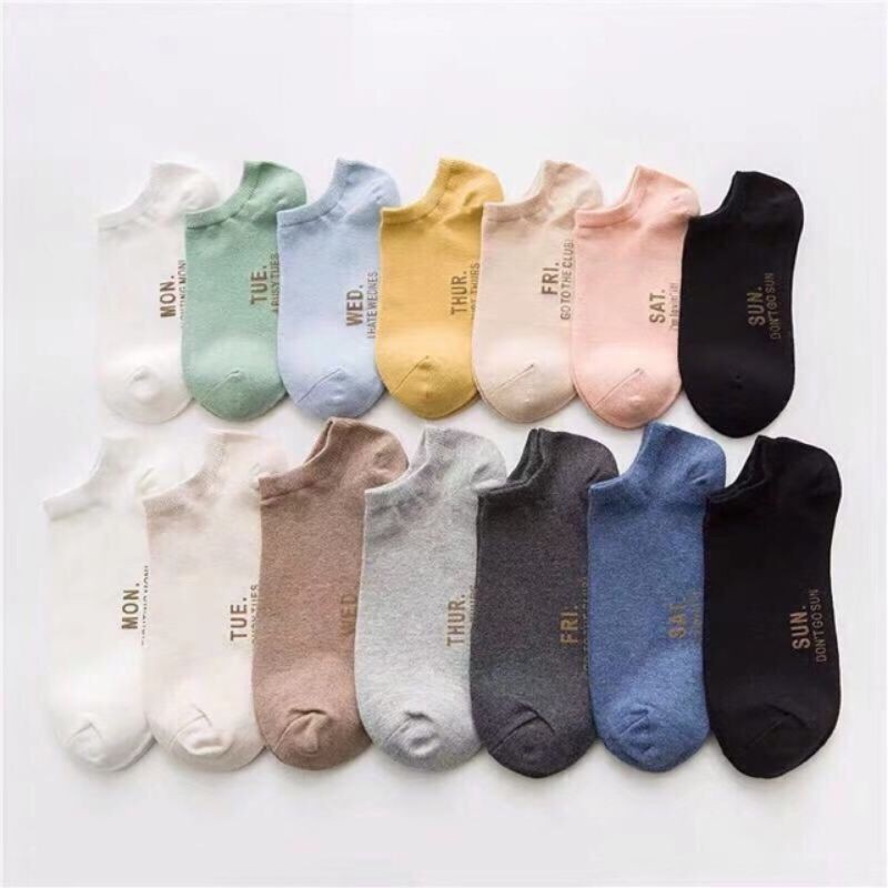 [SET 7 ĐÔI] Tất Nam Nữ Cotton cao cấp, mềm mịn