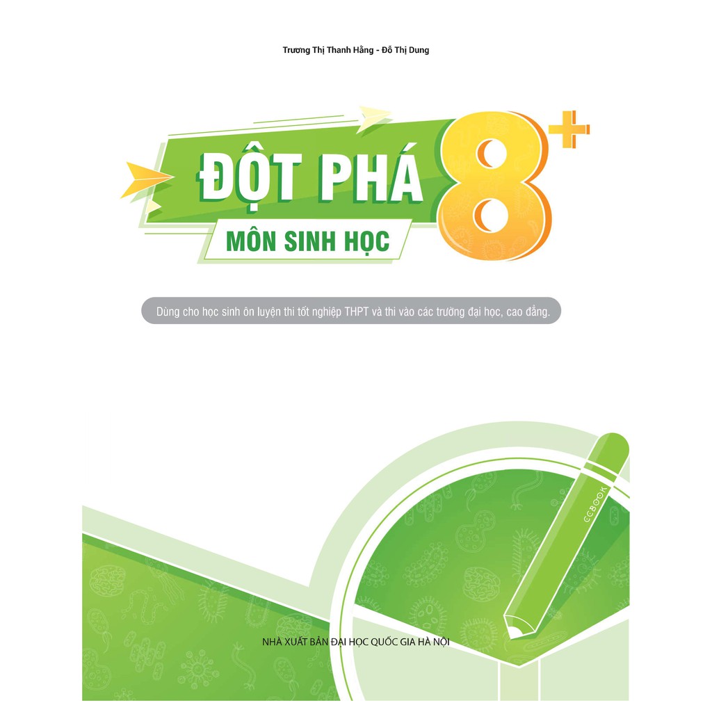 Sách - Đột phá 8+ thi THPT quốc gia môn Sinh học