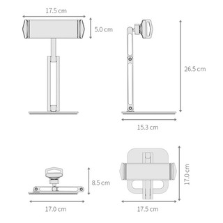 Giá Kẹp iP Tablets Để Bàn Đa Năng