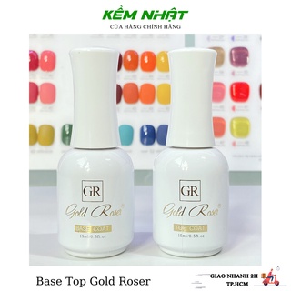 Sơn gel base top gold roser - gr