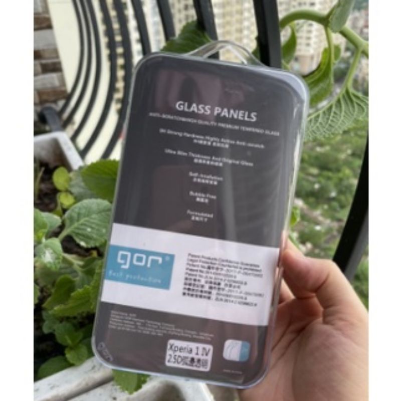 Bộ 2 kính cường lực Gor xperia 1 IV mark 4 vát cạnh 2.5D cảm ứng siêu mượt trong suốt