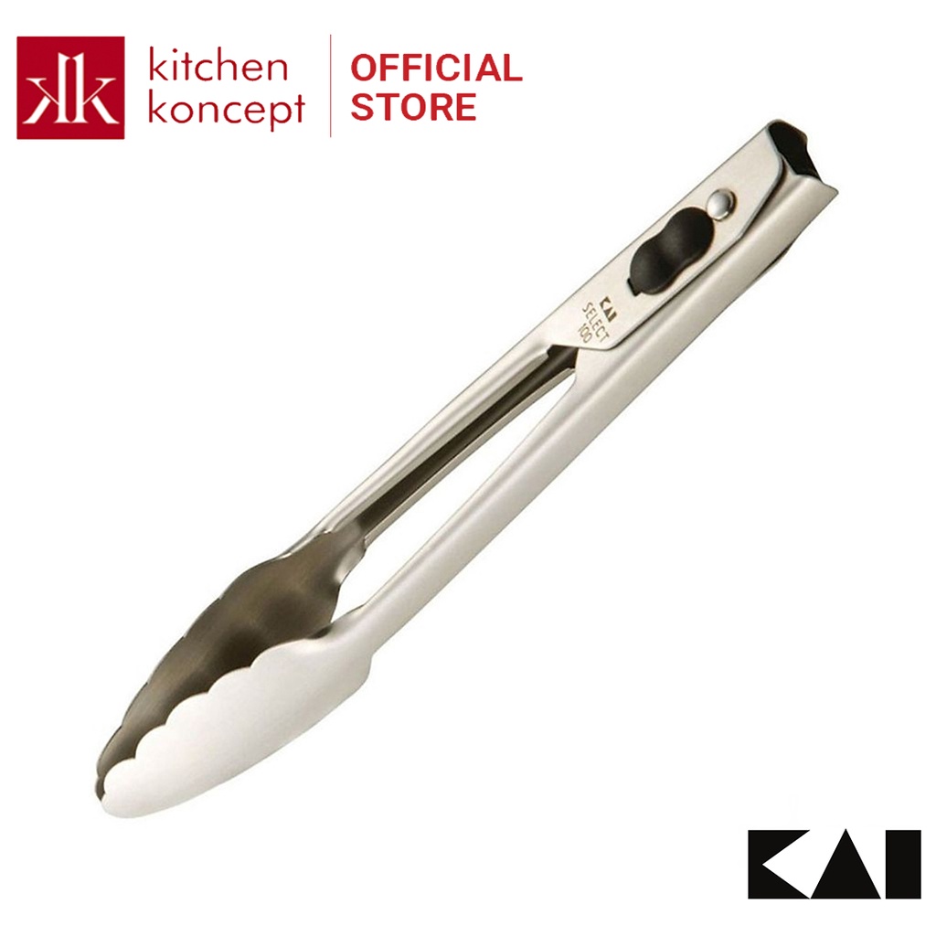 KAI - Select 100 - Kẹp gắp thức ăn- 18cm