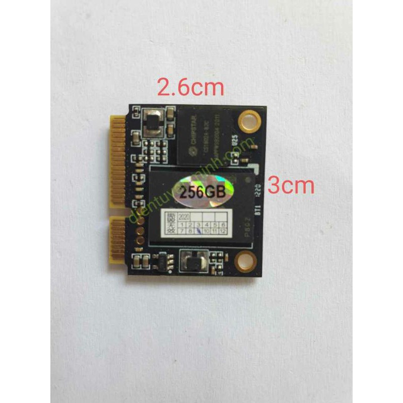 Ổ đĩa SSD mSata Halfsize 256G - BH 12 tháng | BigBuy360 - bigbuy360.vn
