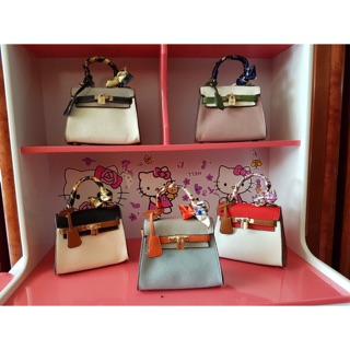 Túi HM kelly size 20 kèm khăn