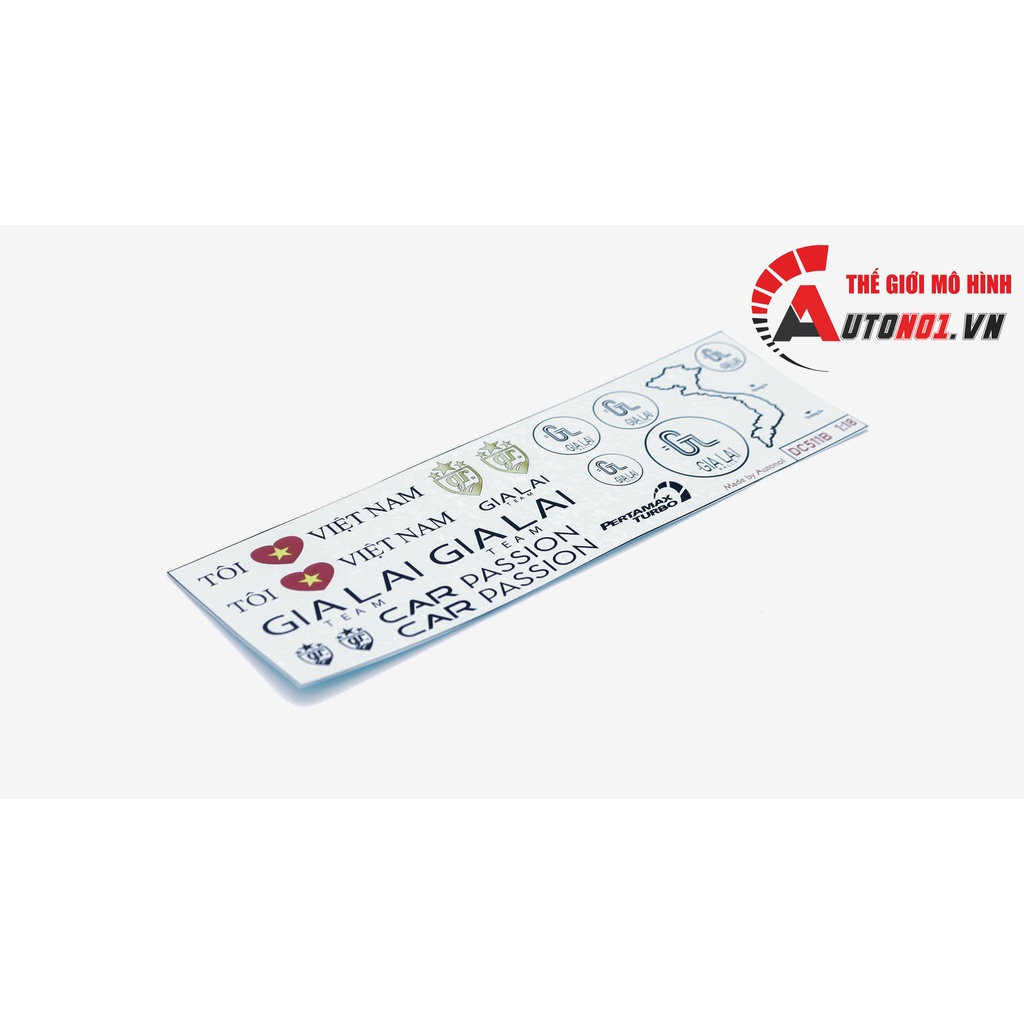 Decal Nước Car Passion - Gia Lai Team Autono1 DC511
