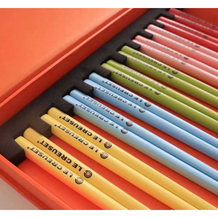 AI AN 18 Đũa gốm Le Creuset -Pháp\ Bộ đũa gốm sứ cao cấp 10 đôi
