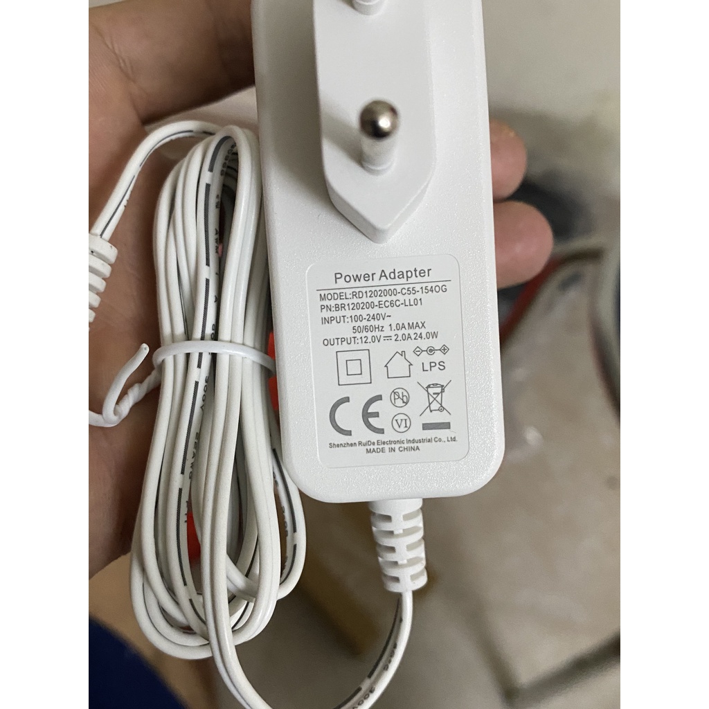 Cục nguồn 12V 2A tháo thiết bị mạng Viettel