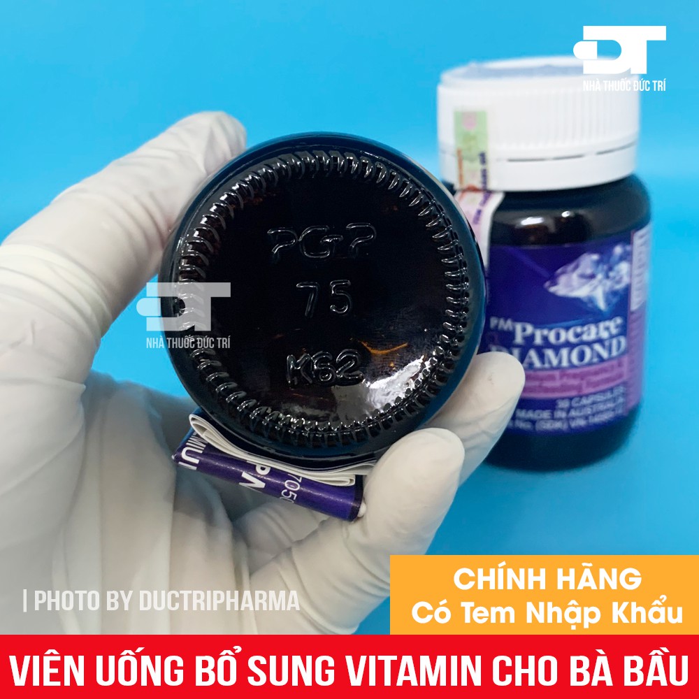 Viên Uống PM Procare DIAMOND Vitamin Tổng Hợp Cho Bà Bầu