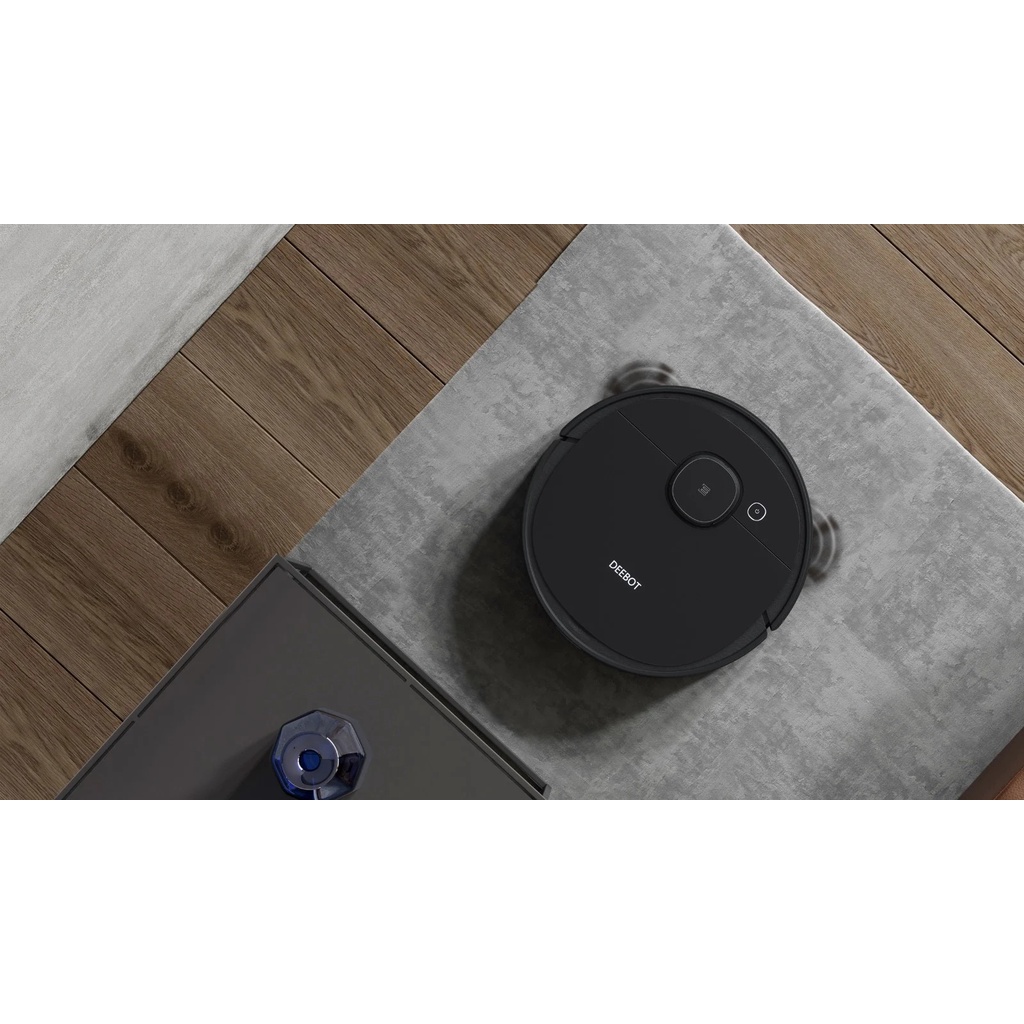 Robot hút bụi lau nhà Ecovacs Deebot Ozmo 950 Care mit thông minh màu đen, hàng Đức