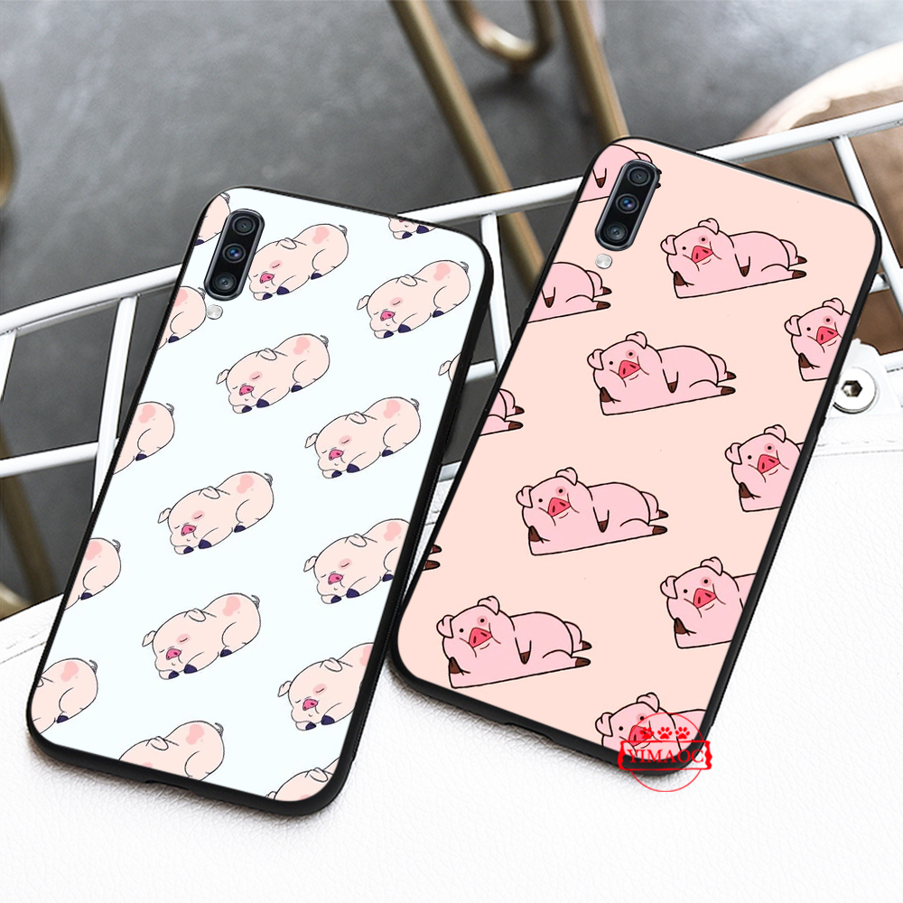 Samsung A31 A42 A02 A12 A32 A52 A72 F62 M62 Soft Case 48d Anime Gravity Falls pig Coque