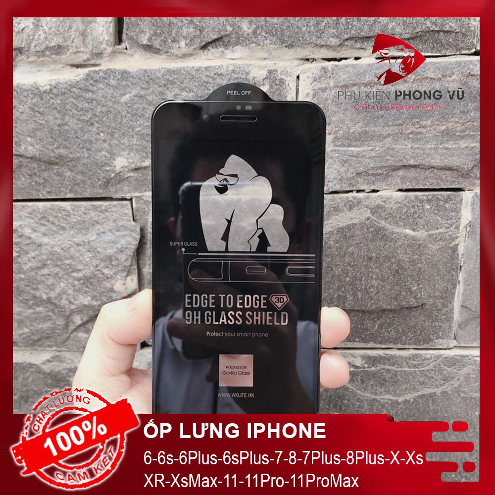 Kính Cường Lực Iphone King Kong Không Hộp cho Iphone 6Plus 7Plus 8Plus X Xs XR XsMax 11 11 Pro 11 Pro Max 12 12ProMax 13