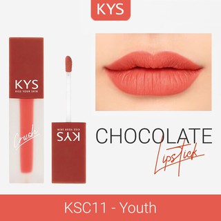 Son kem lỳ, dưỡng chocolate k11 hồng đào