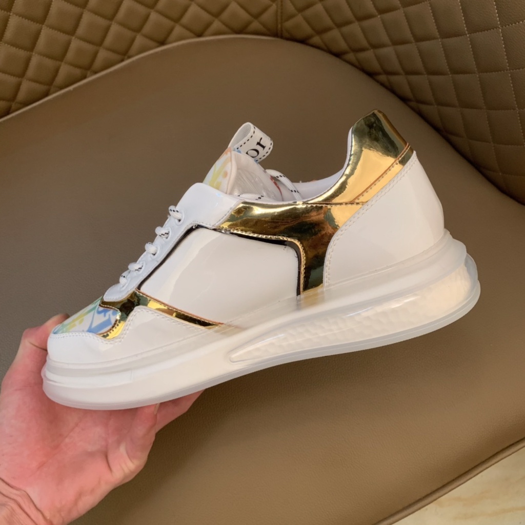 Giày Sneakers nam cao cấp da thật DIOR CD cá tính và thời trang với kiểu dáng nổi bật