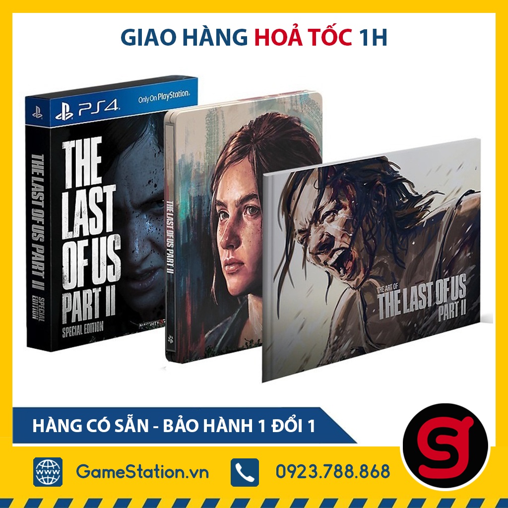 [Mã SKAMCLU9 giảm 10% đơn 100K] Game PS4 Mới: The Last Of US Part 2 Special Edition - hệ Asia