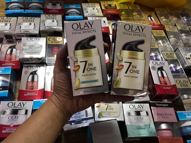 Kem dưỡng da chống lão hóa Olay Total Effects 7in1 Moisturizer (50ml) Hàng Nhập USA