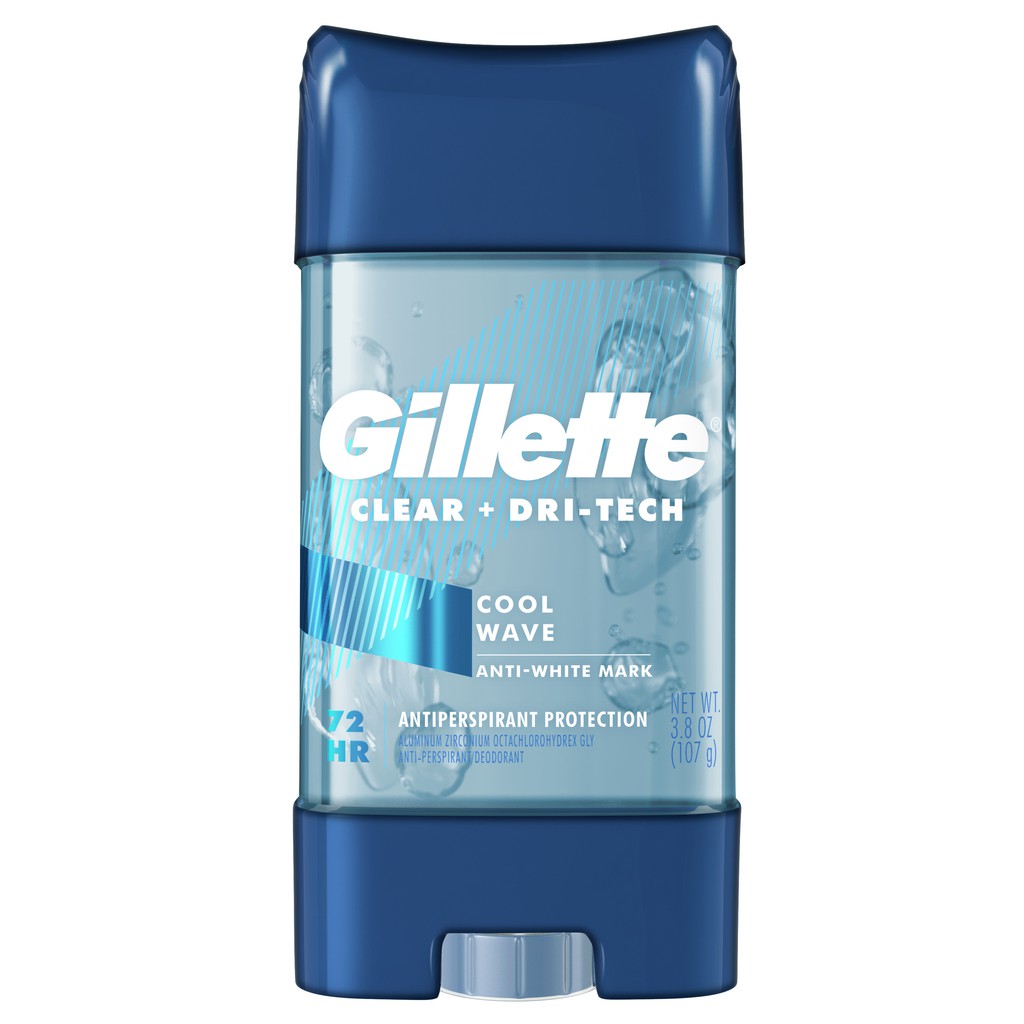 Lăn khử mùi Gillette 30Shine phân phối chính hãng gel ngăn tiết mồ hôi và khử mùi không gây vệt ố vàng 107g