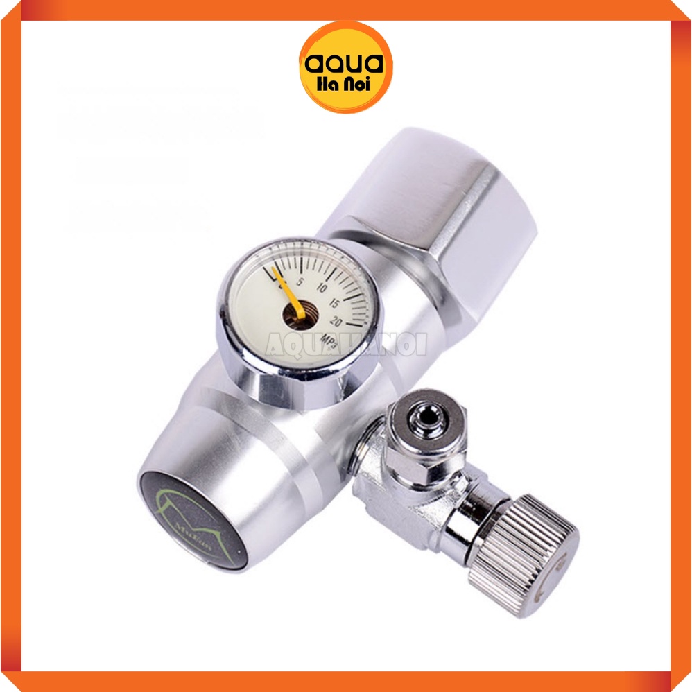 Van tinh chỉnh CO2 Mufan - Van cơ có đồng hồ báo áp suất cho hồ thủy sinh