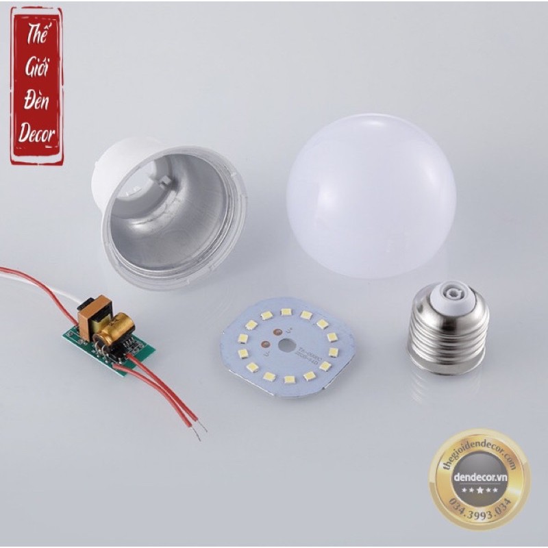 Bóng đèn led buld 3w, 5w, 9w, 12w, 15w ( Bóng đủ woat) | BigBuy360 - bigbuy360.vn