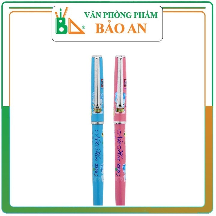 # CHÍNH HÃNG # Bút máy Luyện Chữ Đẹp Hồng Hà 2256,Màu sắc vỏ bút: Xanh và hồng