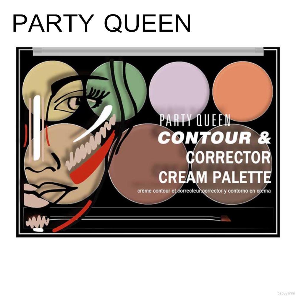 (Hàng Mới Về) Bảng Kem Tạo Khối Che Khuyết Điểm Chống Thấm Nước Không Nhòe Làm Đều Màu Da