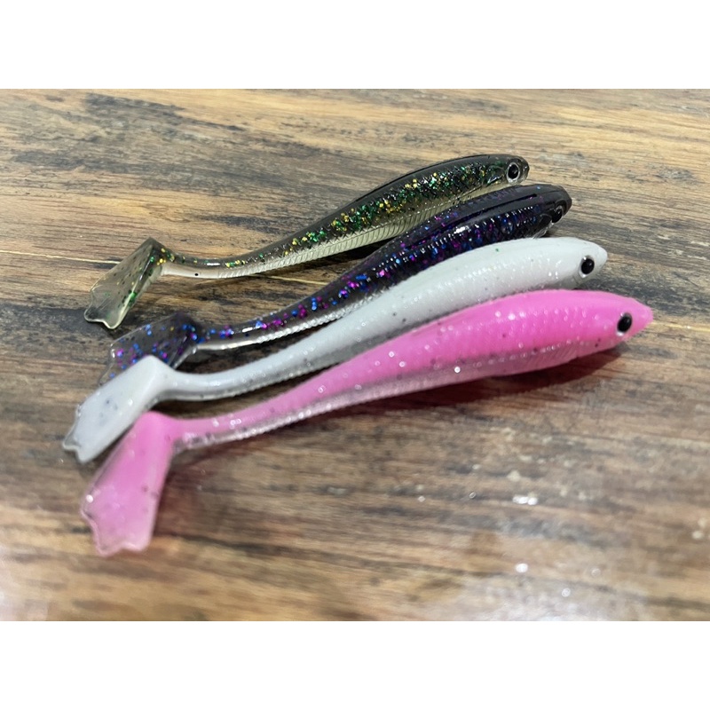 Mồi câu lure cá mềm có lưỡi thìa rất nhạy cá