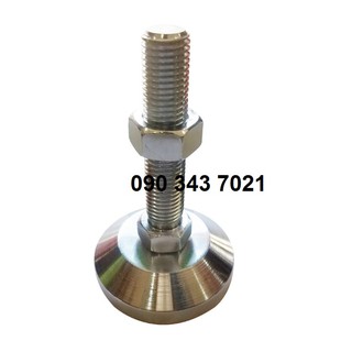 Chân tăng chỉnh đế INOX đặc