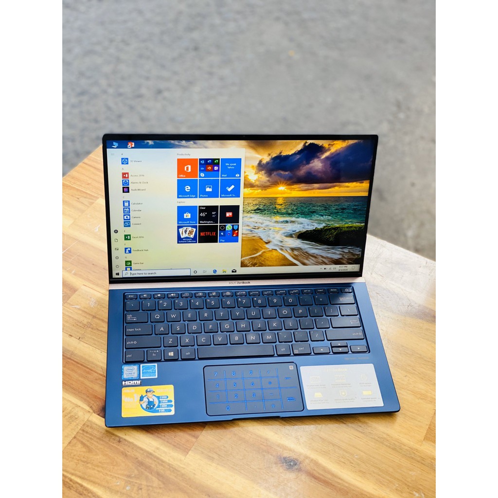 Laptop Asus ZenBook UX433FA  Máy LikeNew, Fullbox