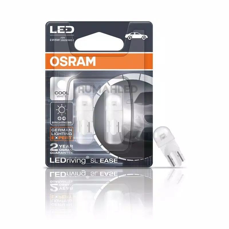 Set 2 Đèn Led Xi Nhan T10 Osram W5w 2825dw Chuyên Dụng Cho Xe Hơi