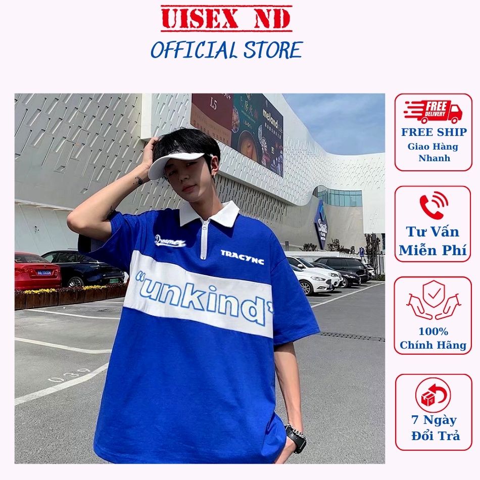 Áo polo form rộng có cổ tay lỡ, phong cách Unisex, chất cotton xịn, màu sắc basic, đủ size . chất đẹp