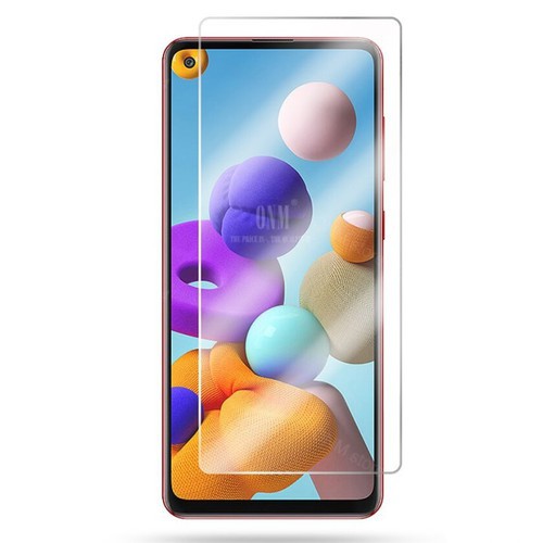 KÍNH CƯỜNG LỰC SAMSUNG A21S Tặng kèm giấy lau màn hình