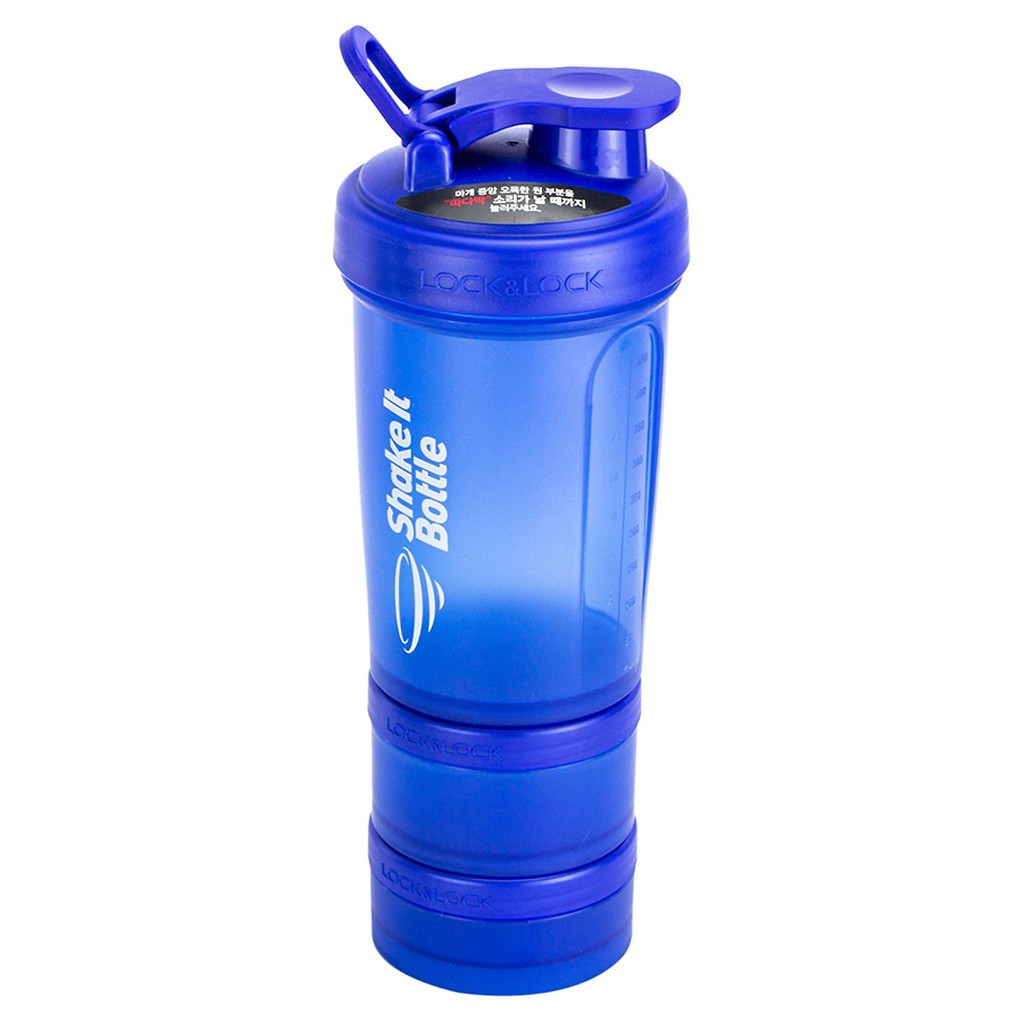 Bình Lắc SHAKE IT Lock&Lock 600ml HAP945BLU Màu Xanh