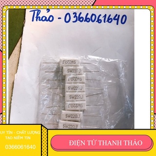 10 điện trở sứ 5w 10w 20w 22ôm
