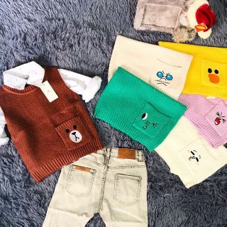 Áo gile len BabyGap