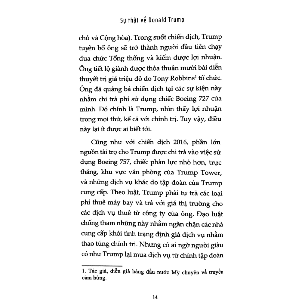 Sách - Sự Thật Về Donald Trump