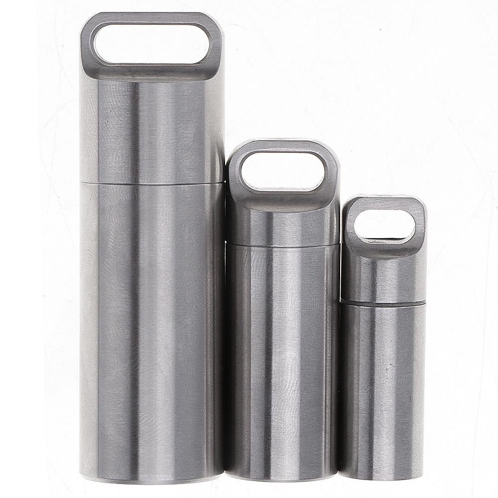Hộp đựng thuốc tiện lợi chống thấm nước bằng thép không gỉ nhiều kích cỡ lựa chọn