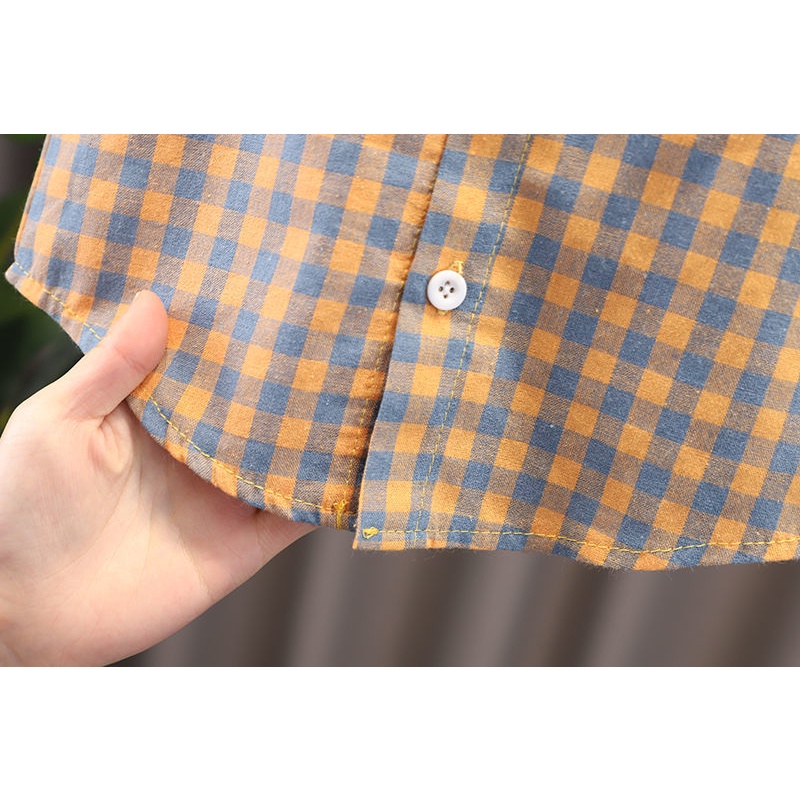 Áo Sơ Mi Cotton Ngắn Tay Họa Tiết Hoạt Hình Xinh Xắn Theo Phong Cách Mùa Hè Hàn Quốc